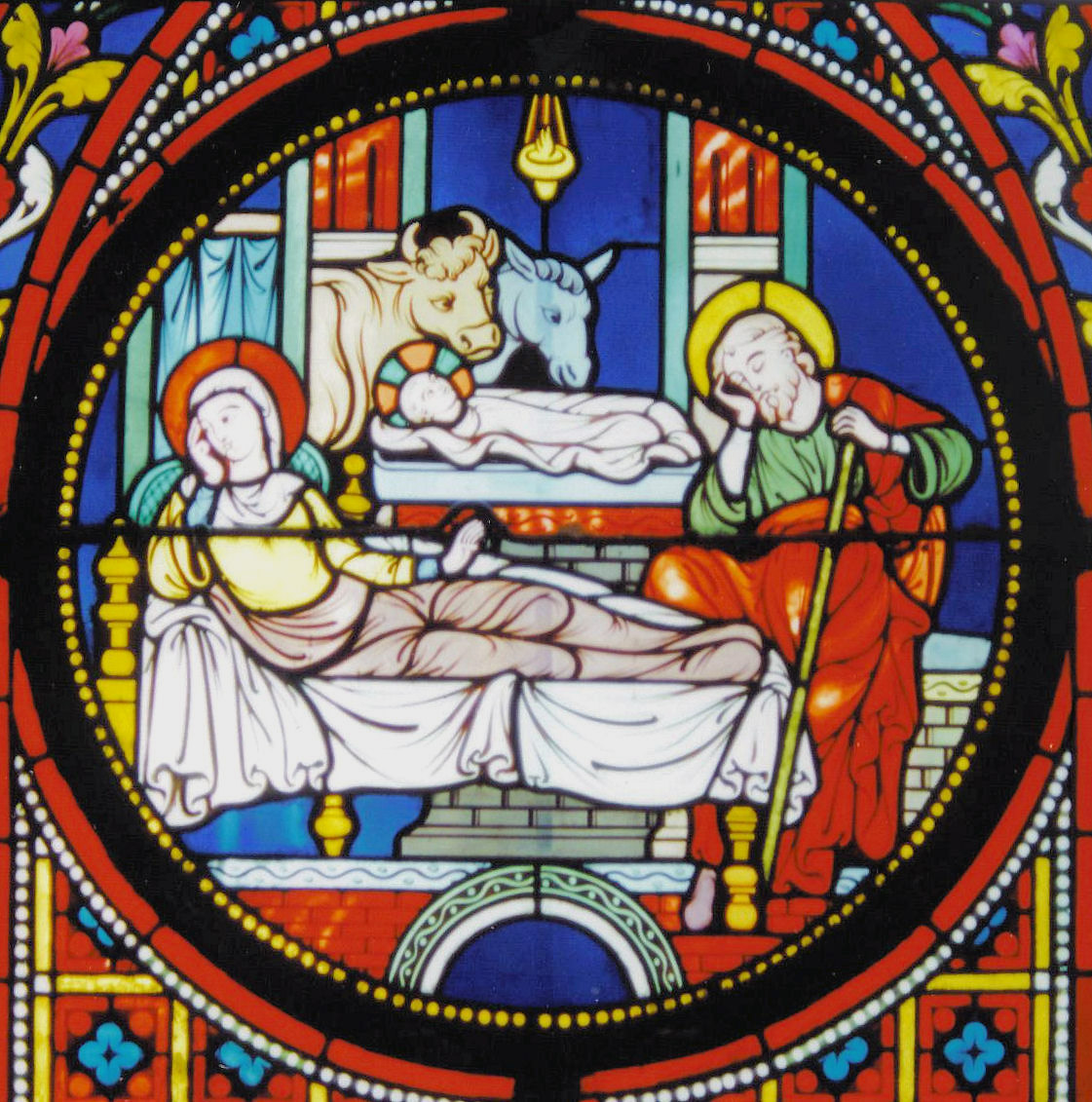 Vitraux de l'église de Taverny