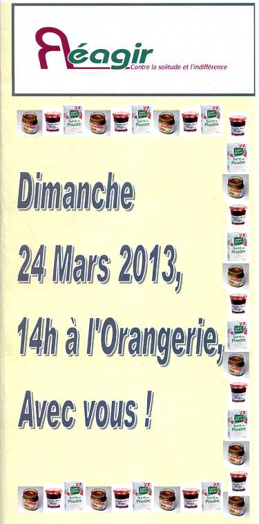 fete reagir 24 mars 2013