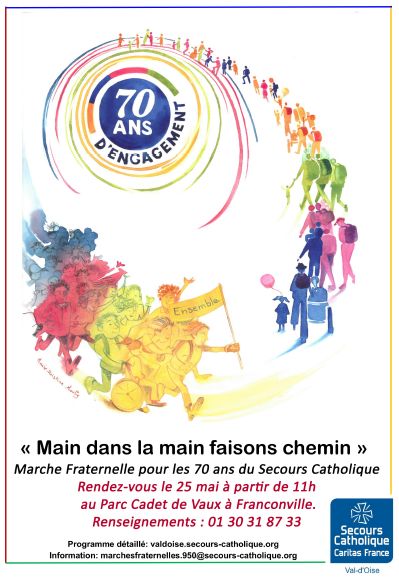 SECOURS CATHOLIQUE 70 ANS