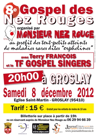 8e Gospel des Nez Rouges à GROSLAY 