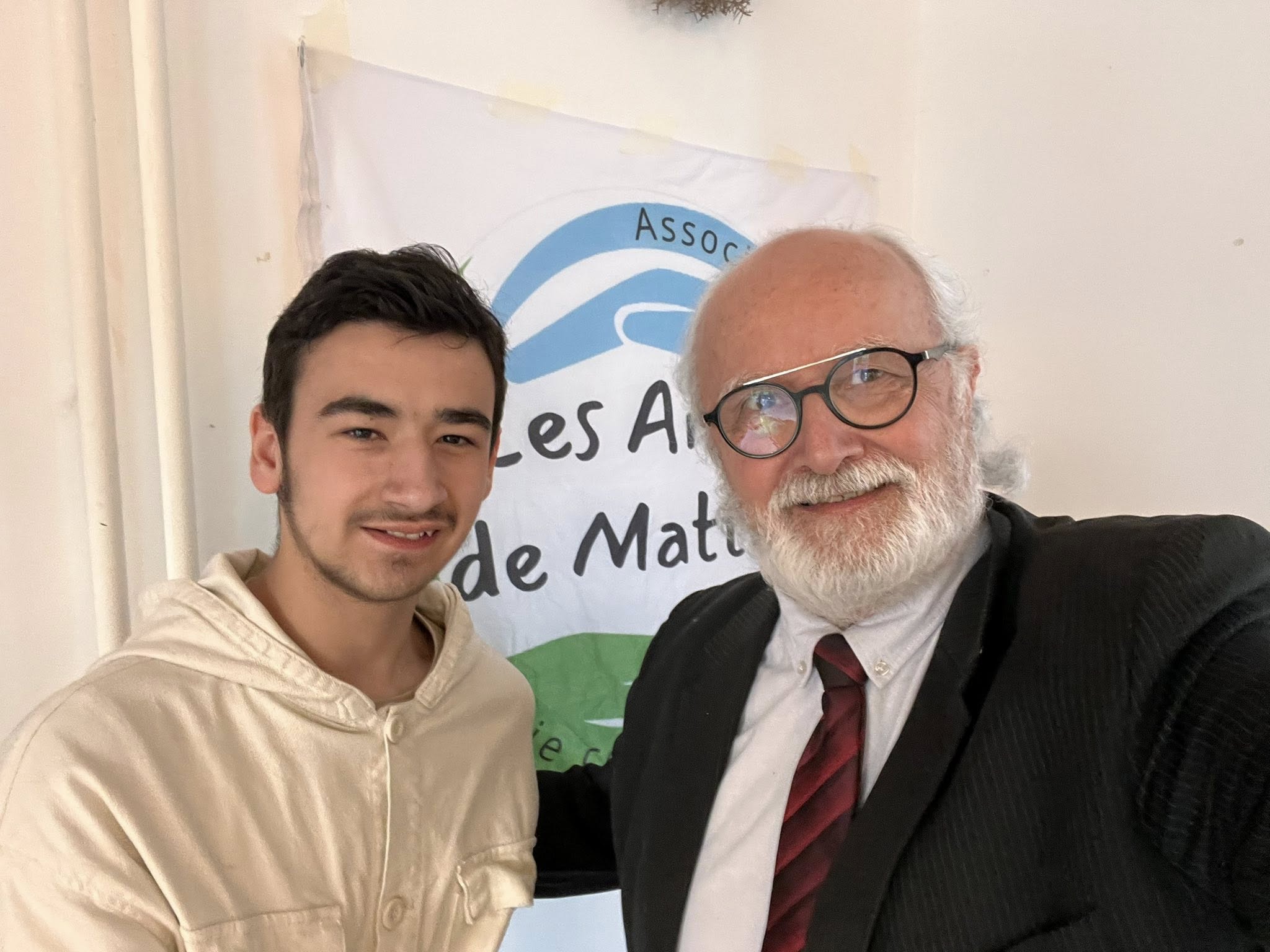 Mattéo et Christian Morisset