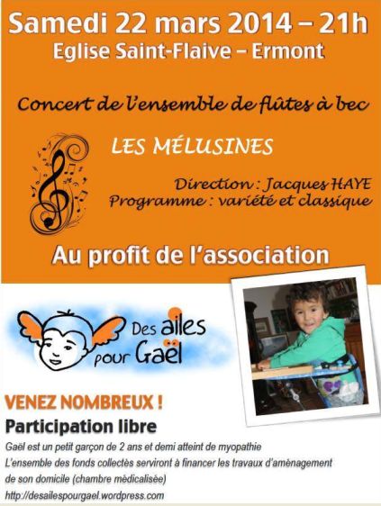CONCERT MELUSINES - ensemble flutes à bec