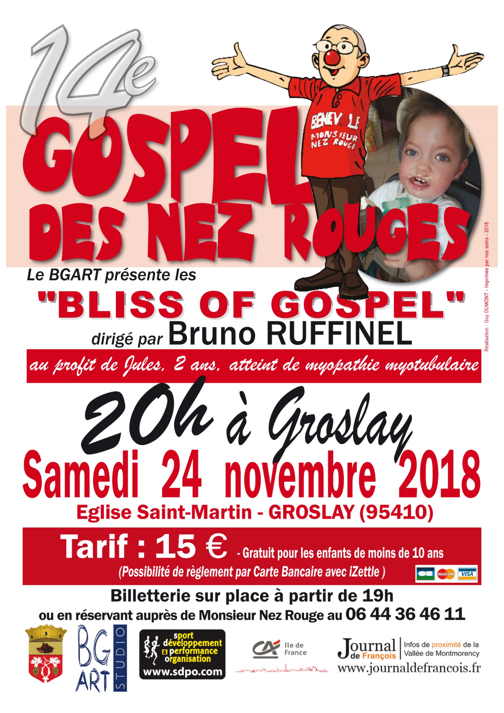 14eme Gospel des Nez Rouges