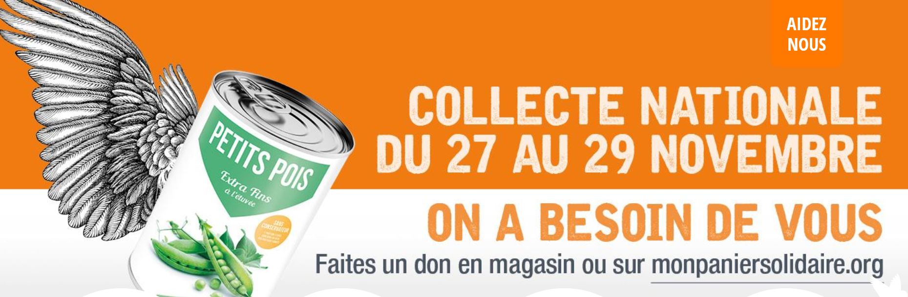Collecte 2020 Banques alimentaires