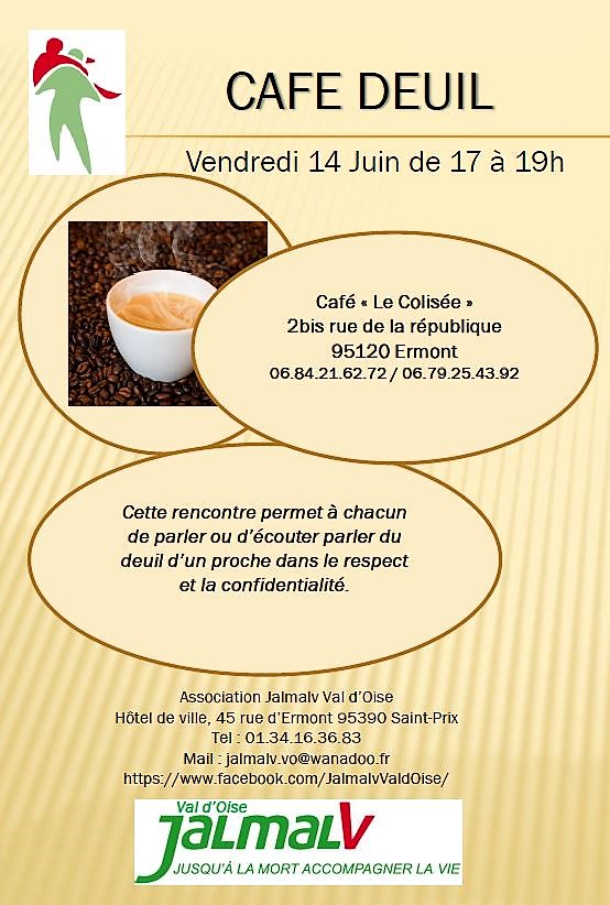 Café Deuil le 14 juin 2019