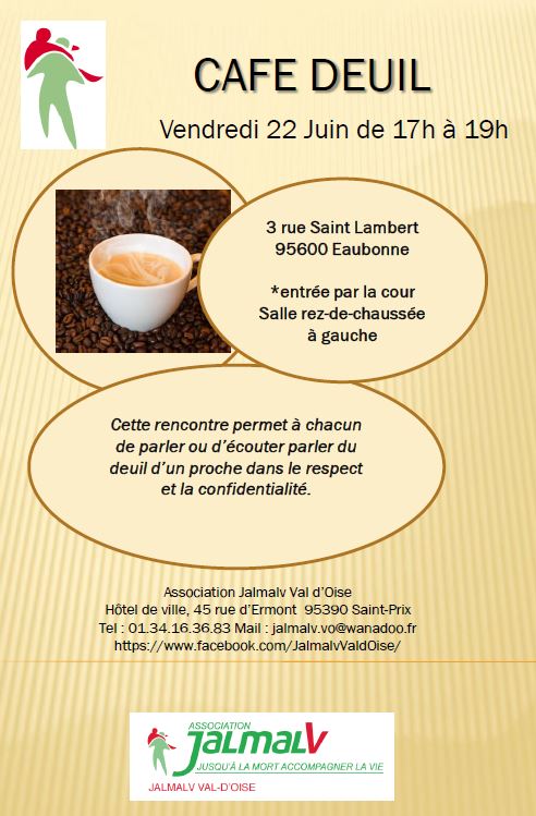 Café Deuil le 22 juin 2018 à Eaubonne