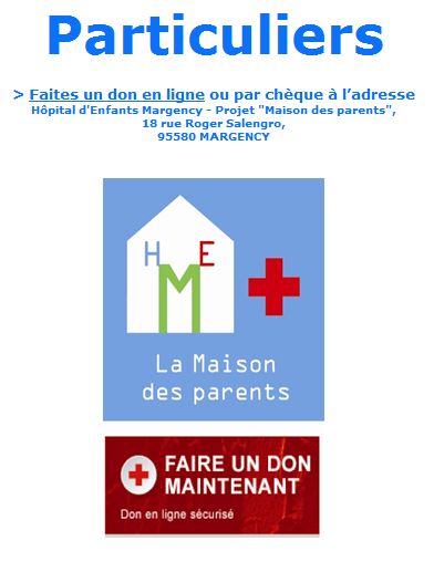 appel aux dons maison des parent margency 