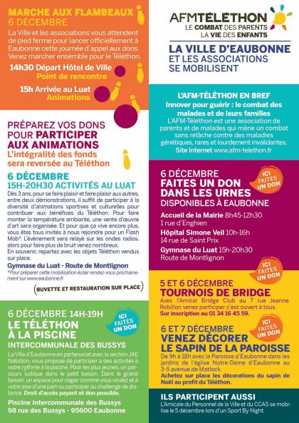 PROGRAMME EAUBONNE 2014
