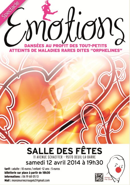 EMOTIONS spectacle Monsieur Nez Rouge