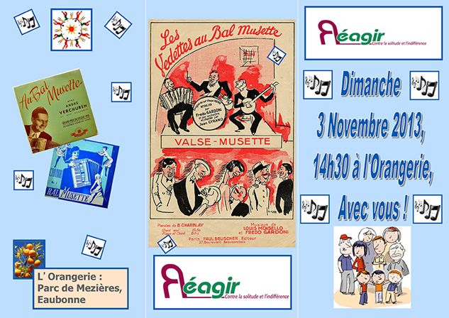 fete REAGIR 95 le 3 novembre 2013