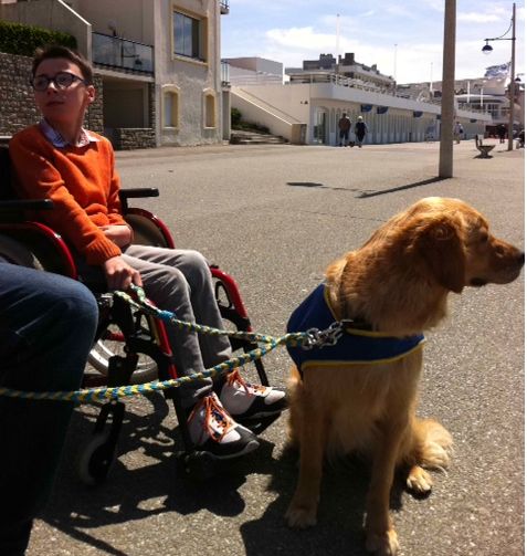 Hugues et son chien