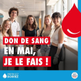 Don du sang : en mai, les besoins en transfusions restent élevés ! Retrouvez les collectes proposées dans la Vallée de Montmorency.  