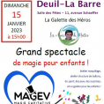 Les Amis de Mattéo : grand spectacle de magie pour les enfants à Deuil-la-Barre !