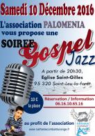 Soirée Gospel Jazz par l'ensemble Palomenia en faveur de l'association 