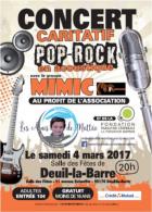 Concert du groupe Mimic en faveur de l'association 