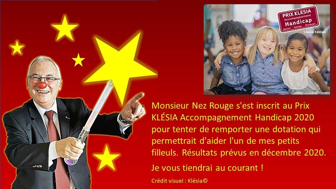 Nonsieur Nez Rouge candidat au prix Klesia