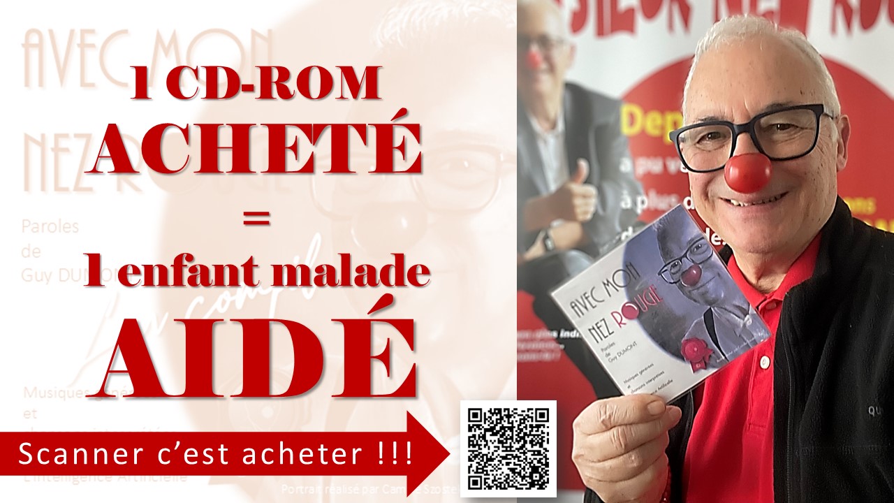 Monsieur Nez rouge Avec mon nez rouge