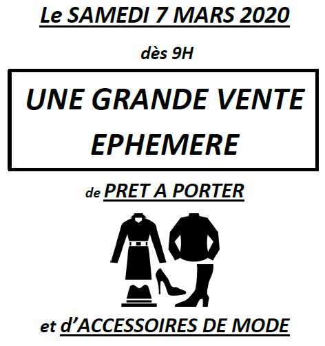 Vente au profit de l'association S'ENTENDRE