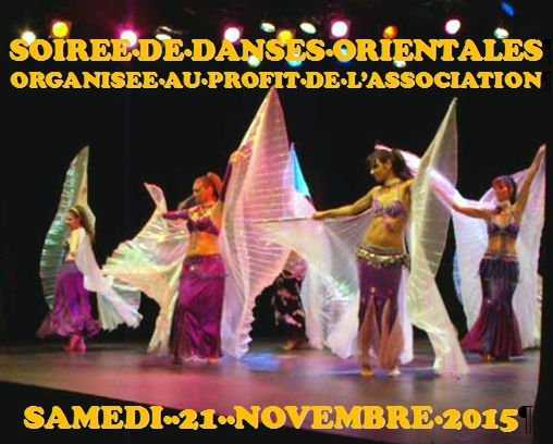 SOIREE DANSES ORIENTALES à FRANCONVILLE