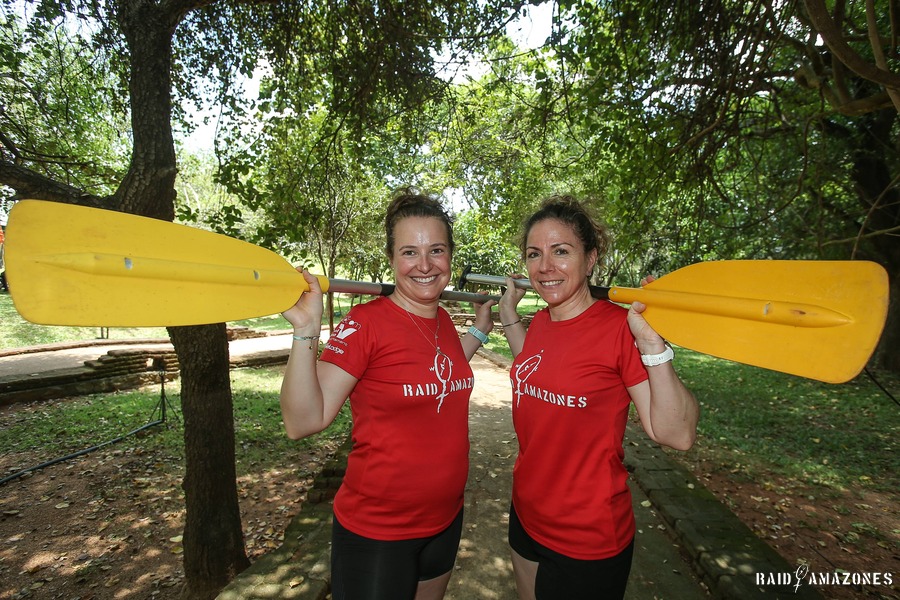 Marie-Noëlle et Caren-Laure lors du Raid Amazones