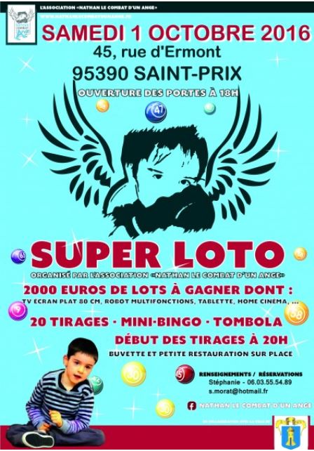 super loto à Saint-Prix