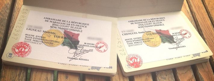 visa de mathilde et sonia