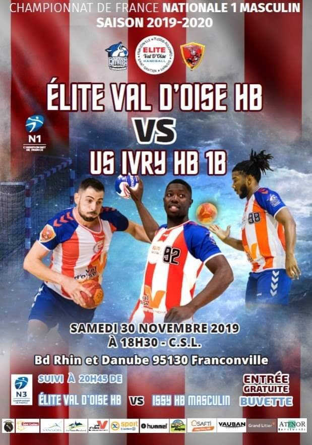 Elite Val d'Oise Handball - Us Ivry