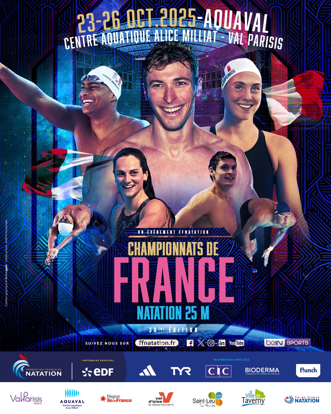 Championnat de france natation 2025 - Taverny