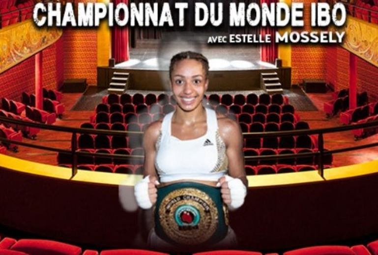 Estelle Mossely à Enghien le 5 octobre 2019