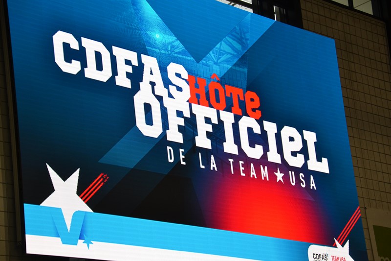 CDFAS hôte officiel de la Team USA