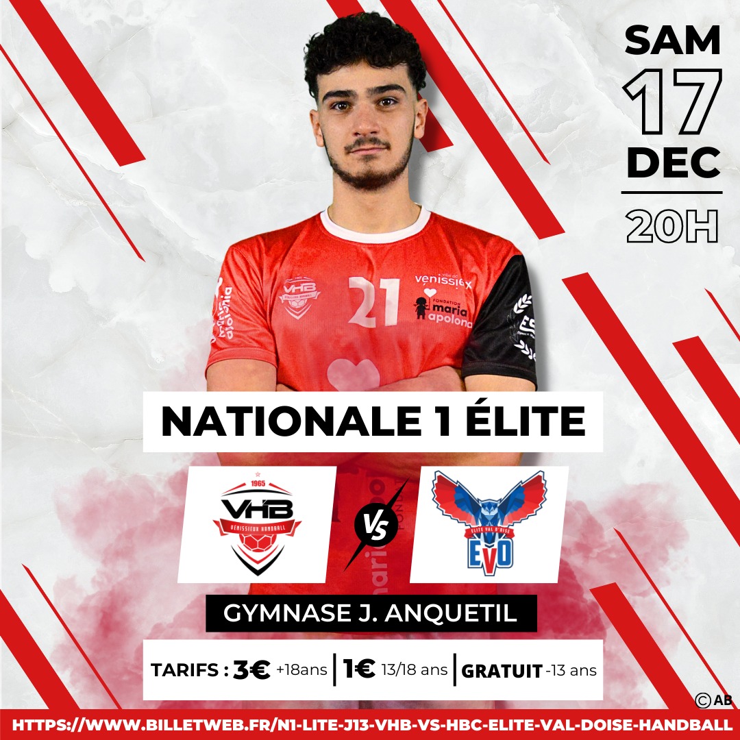Handball - Venissieux - Elite Val d'Oise