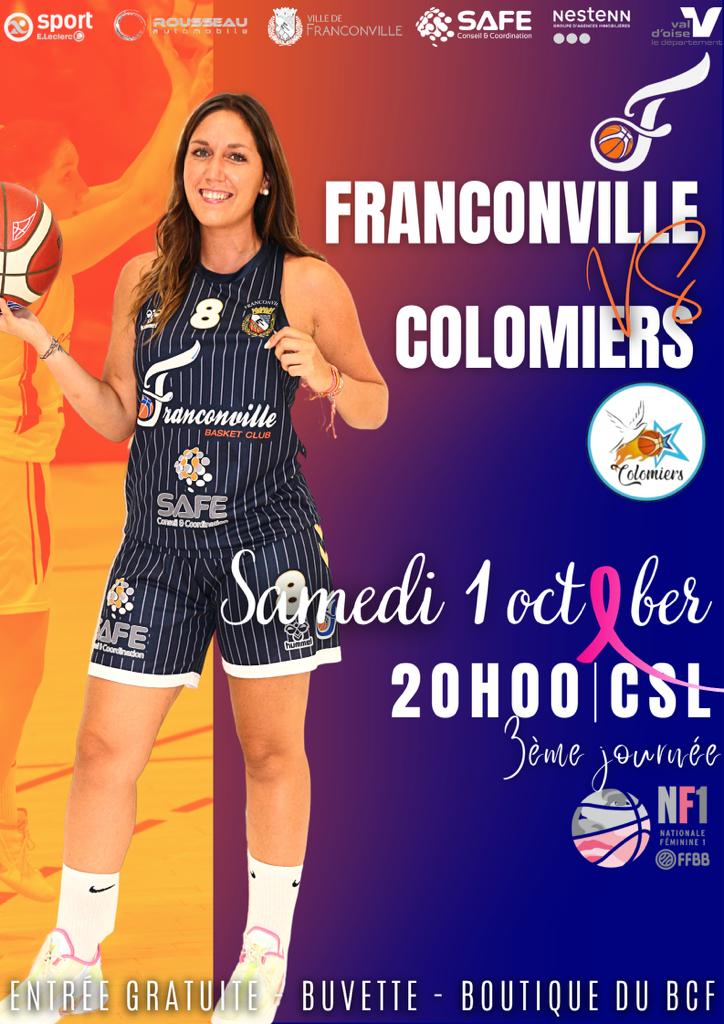 BC Franconville - Colomiers 1er octobre 2022