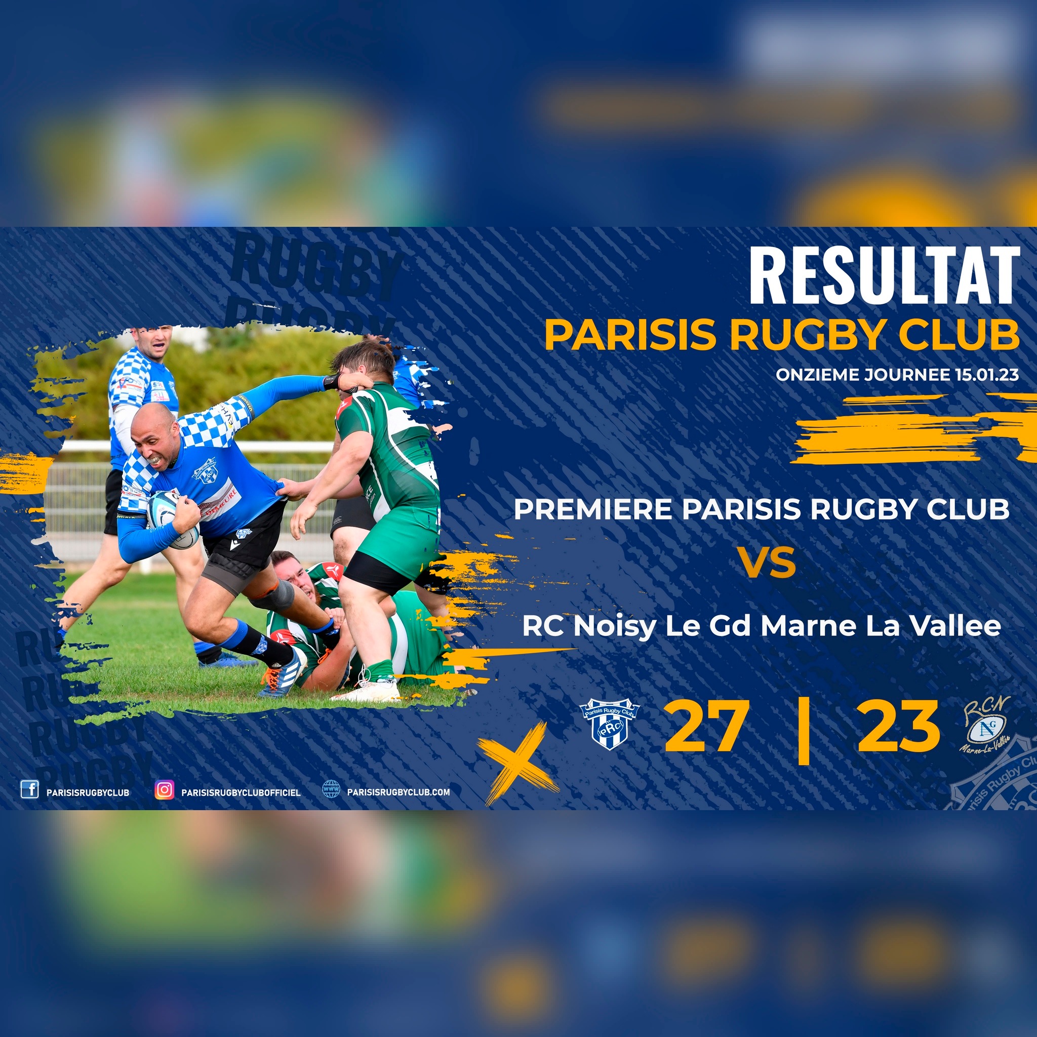 PRC - Noisy le 15 janvier 2023