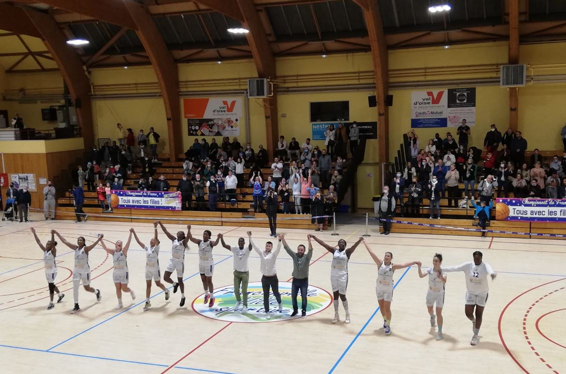 Victoire du Basket Club Franconville PB