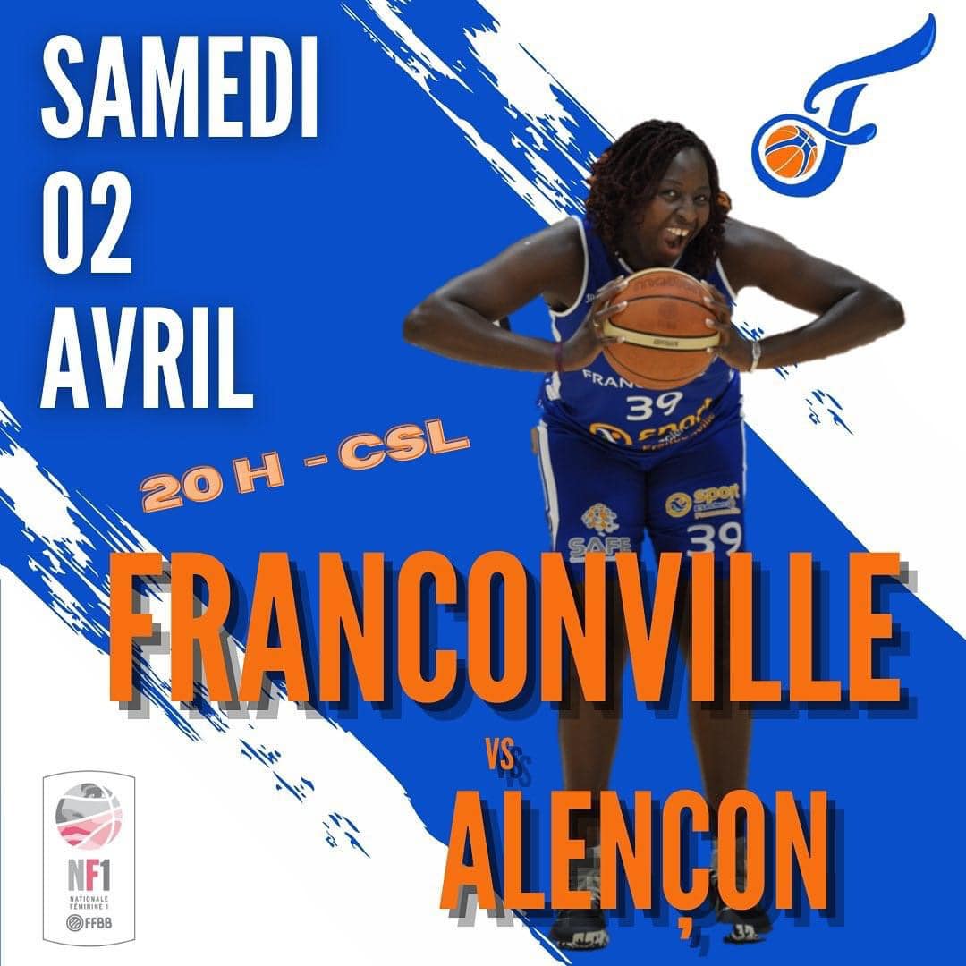 Basket Franonville - Alençon 2 avril 2022