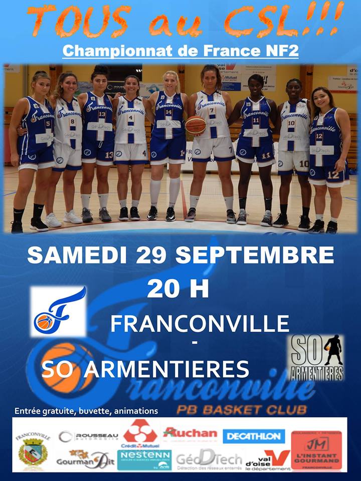 Elite Val d'Oise - Grand Besançon Handball 29 septembre 2018 
