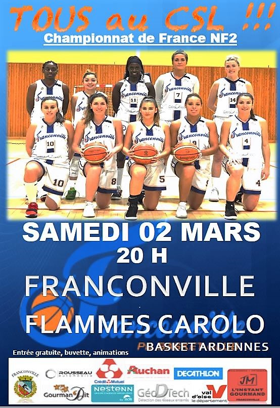 BCFPB - Flammes Carolo Basket Ardennes