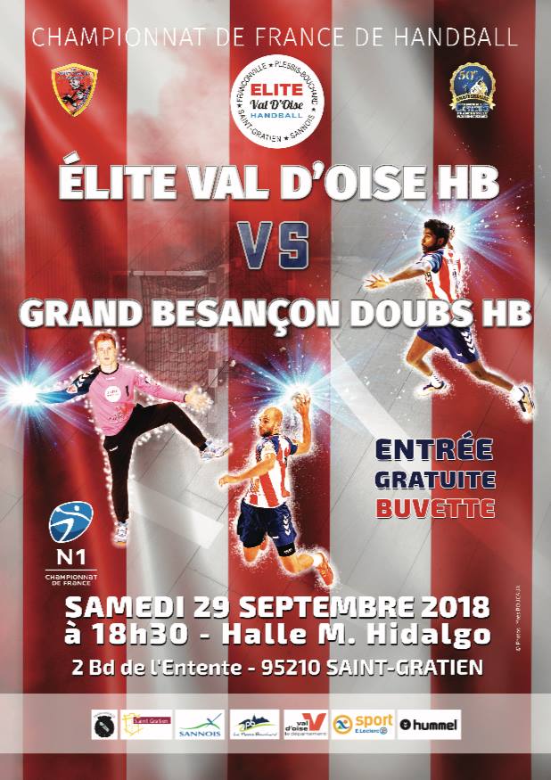 Elite Val d'Oise - Grand Besançon Handball