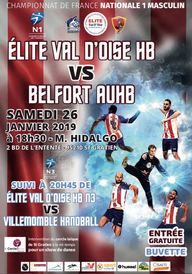 Elite val d'Oise - Belfort 26 janvier 2019