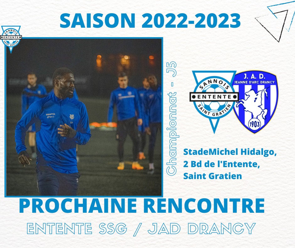 Entente - JDA Drancy 7 janvier 2023