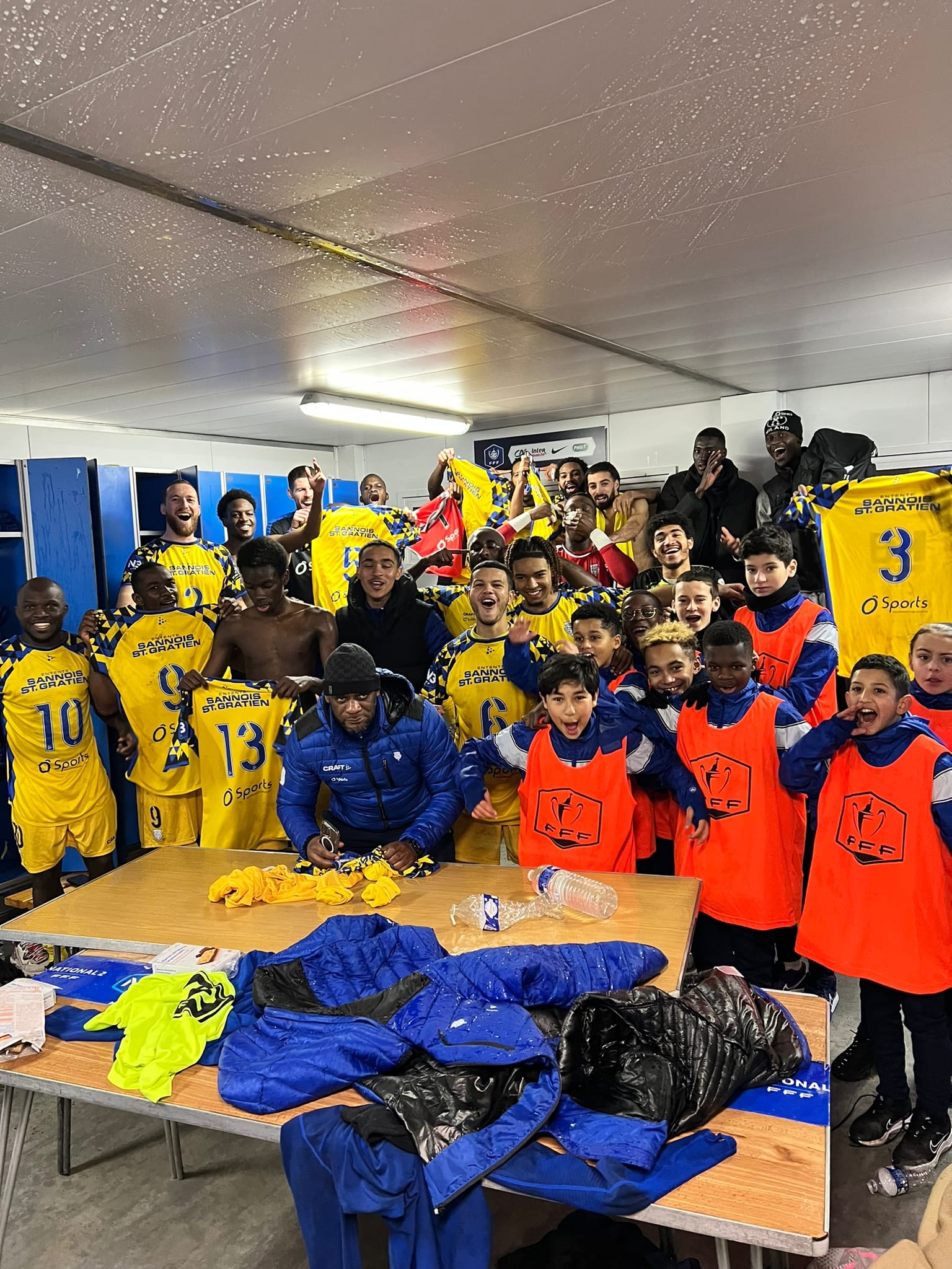 Entente - JDA Drancy 7 janvier 2023 - après-match
