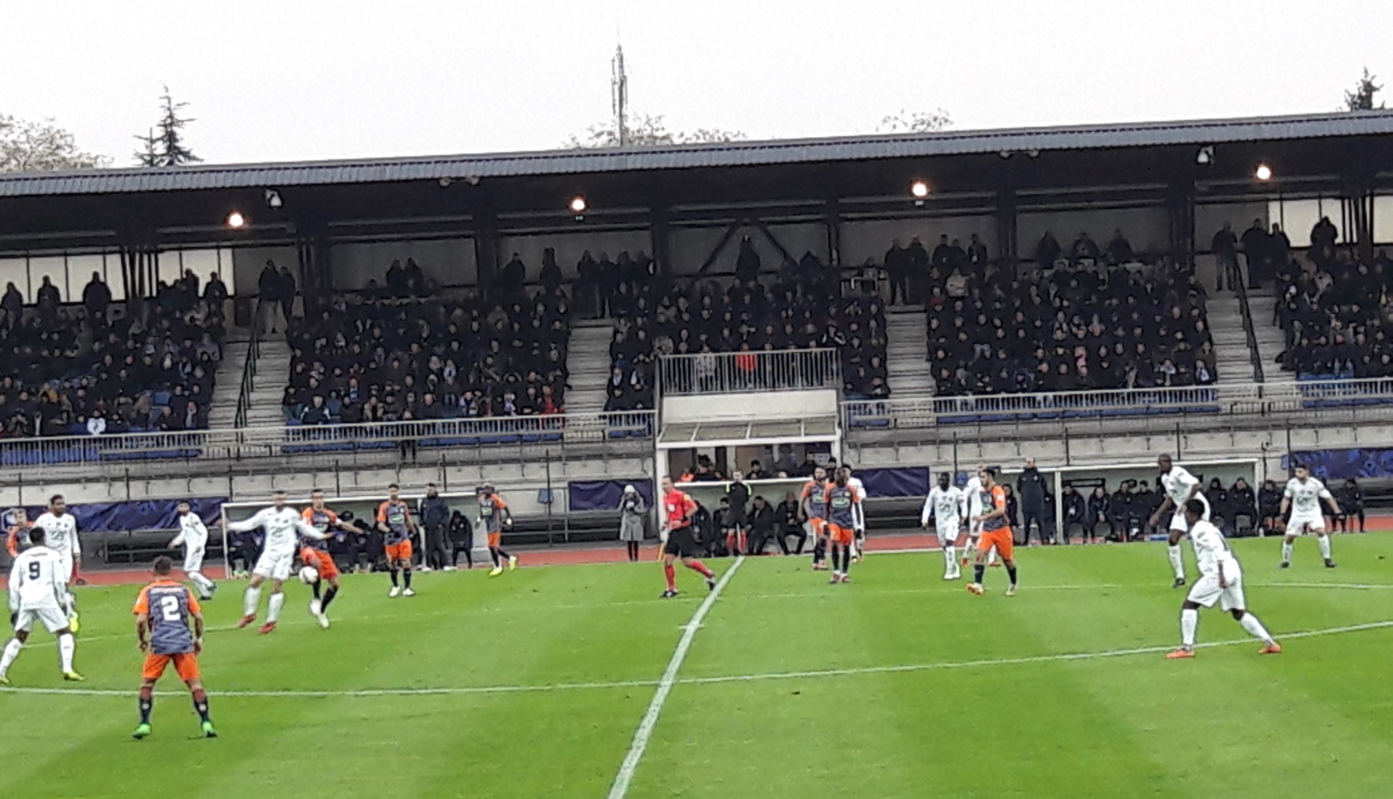 Entente Sannois-Saint-Gratien face à Montpellier