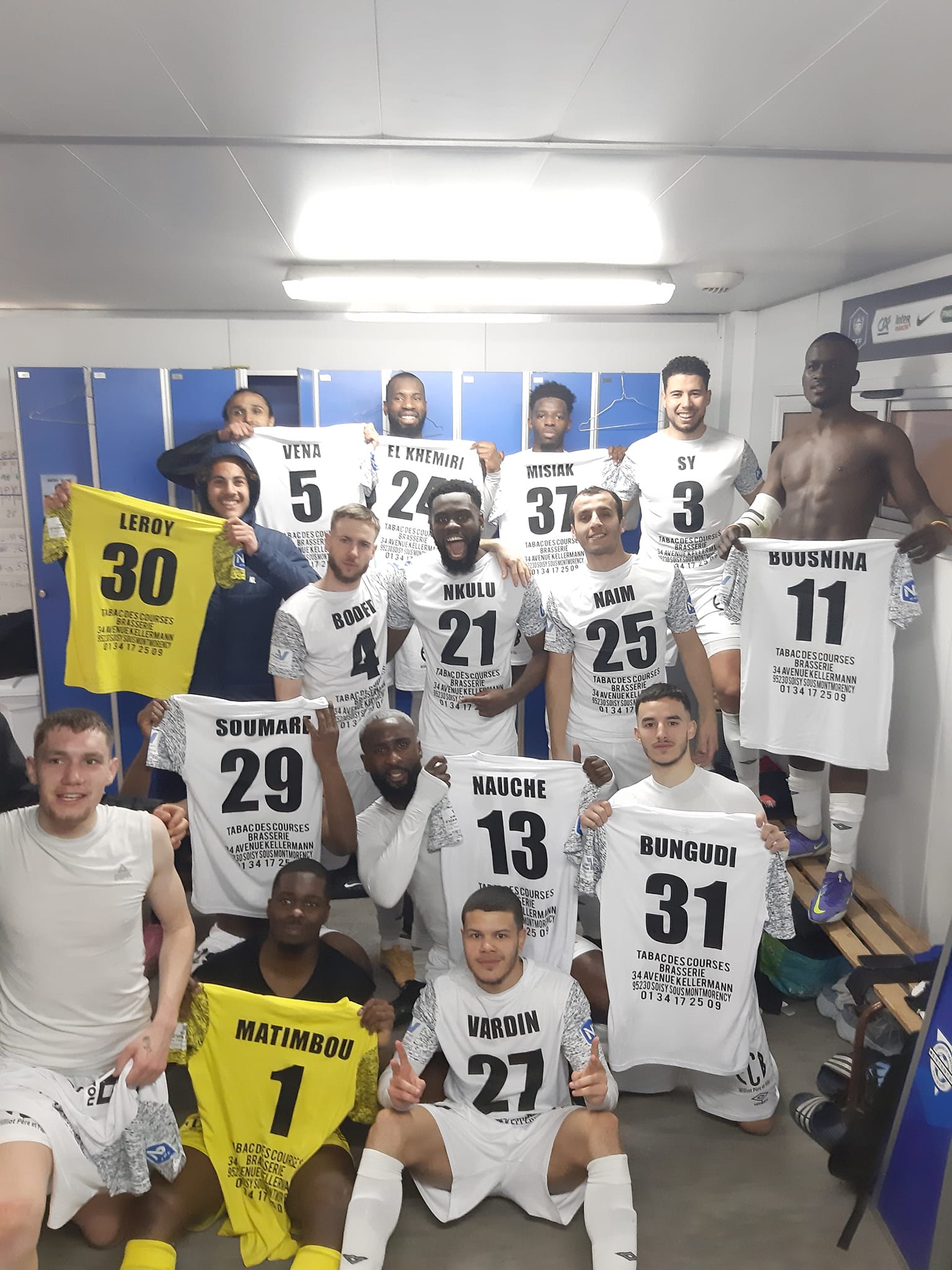 Après le match Entente - Schiltigheim