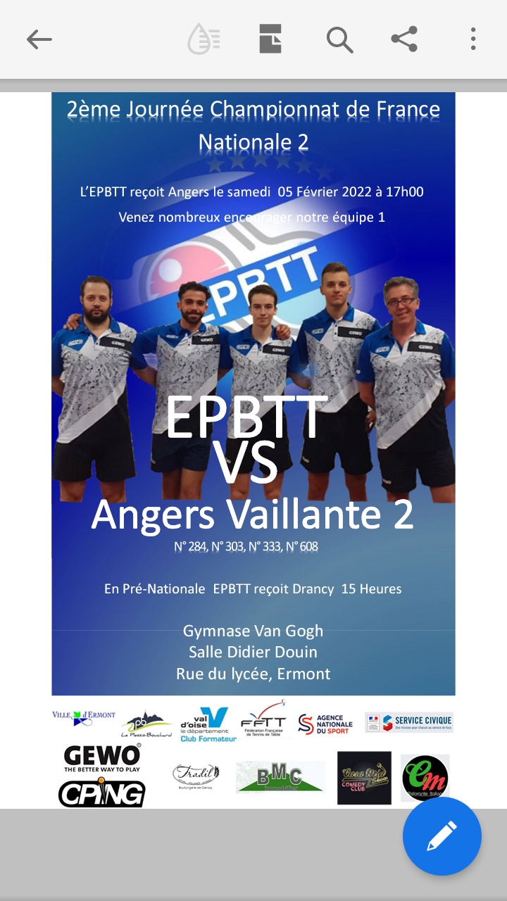 EPBTT - Angers 5 février 2022