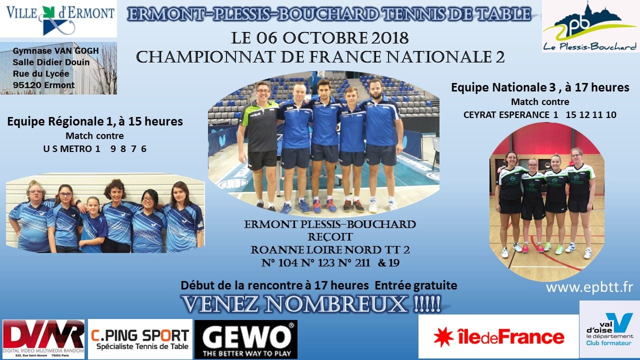 EPBTT - ROANNE 6 octobre 2018