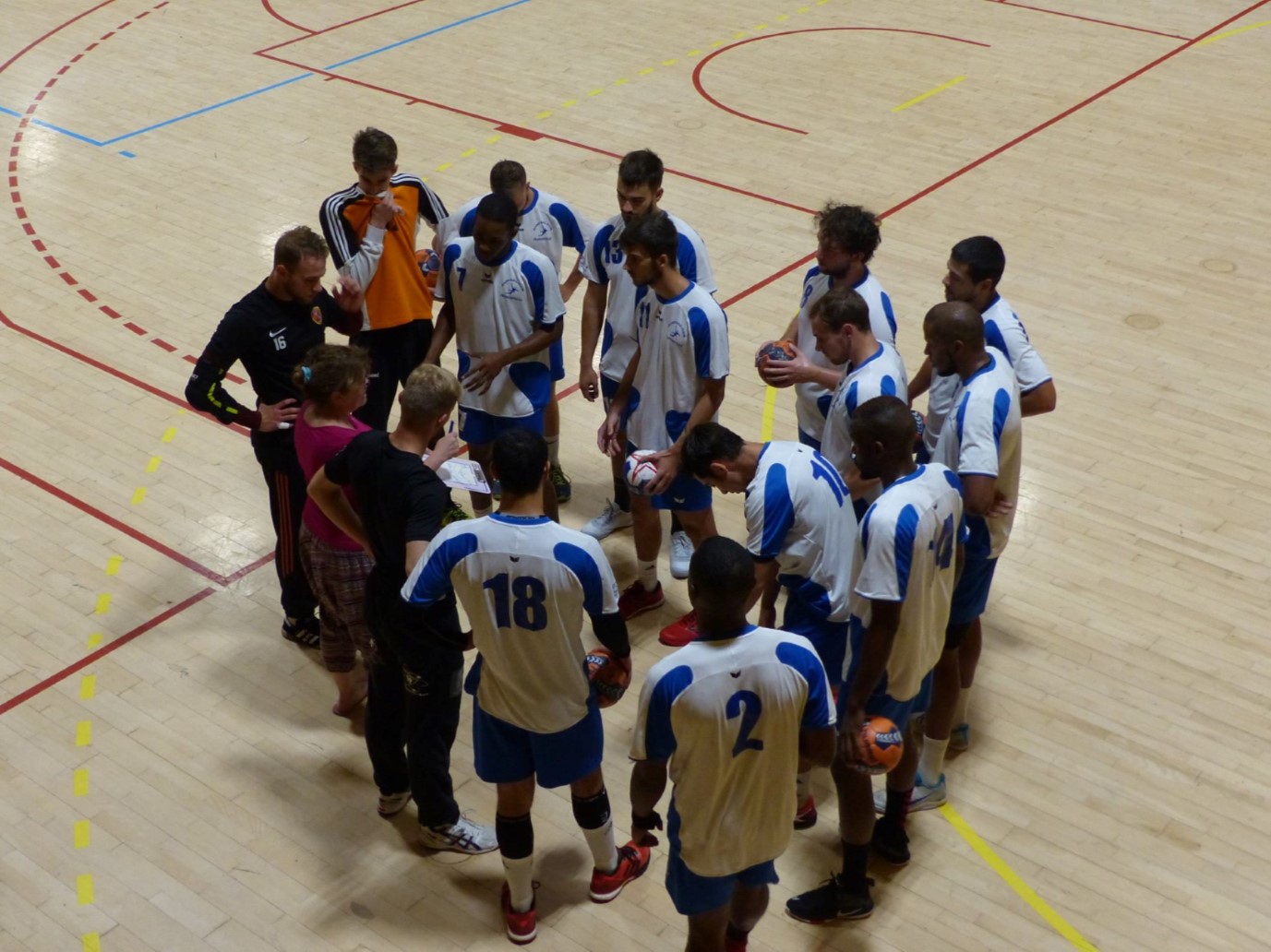 Elite Val d'Oise Hand (photo issue de la page facebook du club)