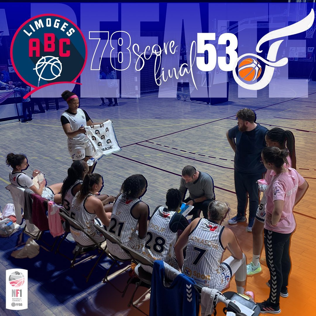 Défaite Limoges - BCF