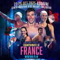 Evénement à l'AquaVal de Taverny avec les Championnats de France de natation en petit bassin !