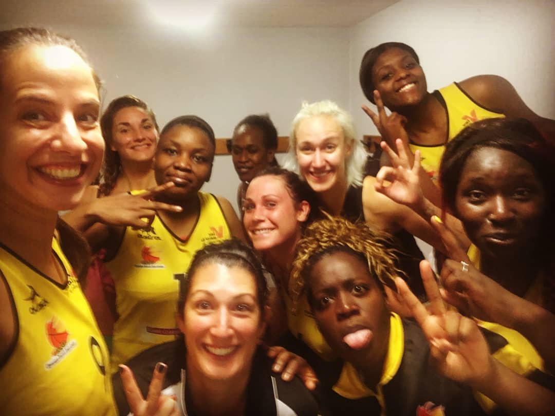 Les basketteuses de l'OSSG