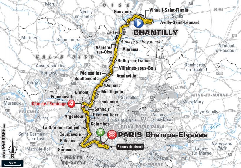 parcours dernière etape 2016